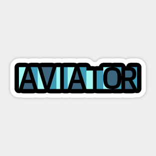 Aviator Sticker